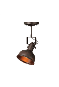 NETTO CEIL1ΧΕ27 METALLIC RUSTY Φ18XH39CM RIVIERA
