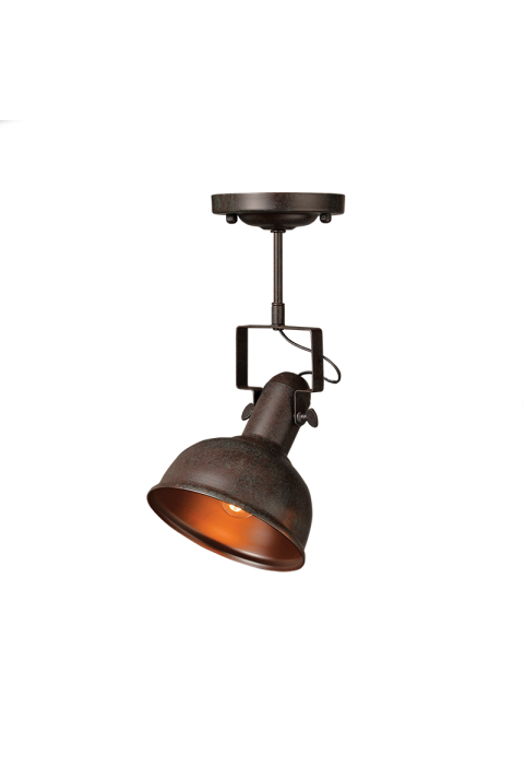NETTO CEIL1ΧΕ27 METALLIC RUSTY Φ18XH39CM RIVIERA