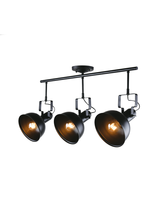 СПОТ 3ΧΕ27 ЧЕРЕН МЕТАЛЕН Φ18X80XH41cm RIVIERA