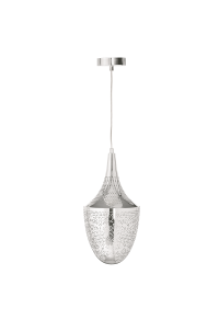 ПЕНДЕЛ L/F 1ΧΕ27 ΜΕΤΑL CHROME Φ23ΧΗ43Χ160CM PLEIADES
