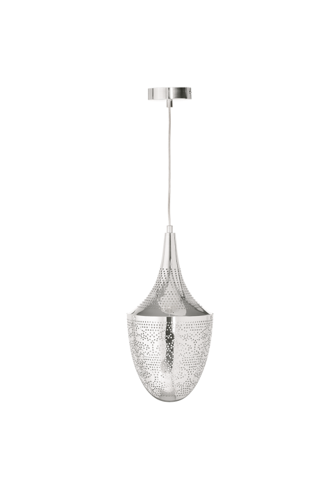 ПЕНДЕЛ L/F 1ΧΕ27 ΜΕΤΑL CHROME Φ23ΧΗ43Χ160CM PLEIADES