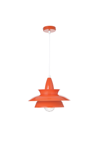 NETTO PENDANT LUMINAIRE 1ΧΕ27 METALIC EKAI Φ33ΧΗ128CM BROOKLYN