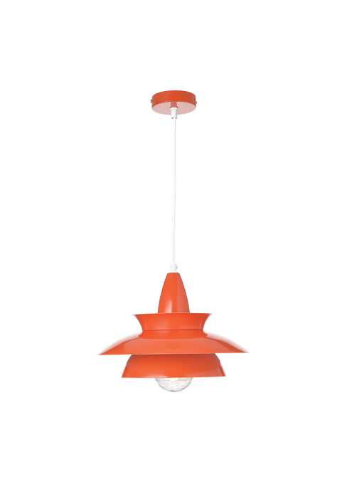NETTO PENDANT LUMINAIRE 1ΧΕ27 METALIC EKAI Φ33ΧΗ128CM BROOKLYN
