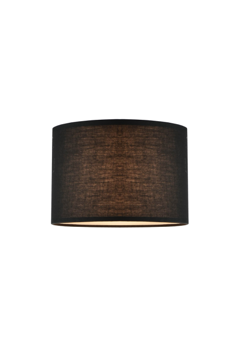 NETTO SHADE:WHITE INSIDE,BLACK OUTSIDE D25*H18CM MIX&MATCH