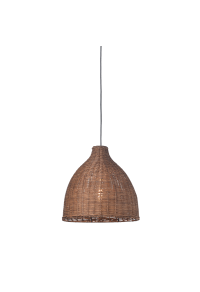 ПЕНДЕЛ  1ΧΕ27 КАФЯВА ТРЪСТИКА  Φ34ΧΗ107CM OIA