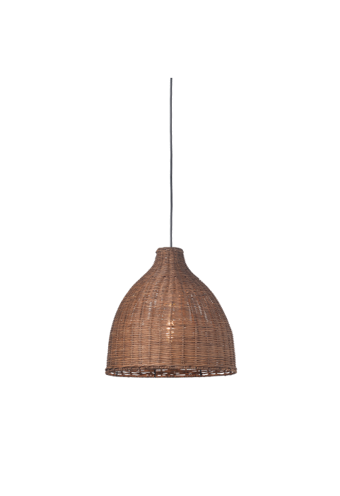 ПЕНДЕЛ  1ΧΕ27 КАФЯВА ТРЪСТИКА  Φ34ΧΗ107CM OIA