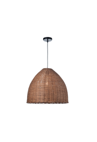 ПЕНДЕЛ 1ΧΕ27 КАФЯВА ТРЪСТИКА Φ45ΧH119CM OIA