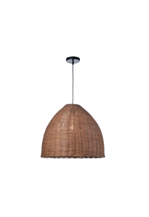 ПЕНДЕЛ 1ΧΕ27 КАФЯВА ТРЪСТИКА Φ45ΧH119CM OIA