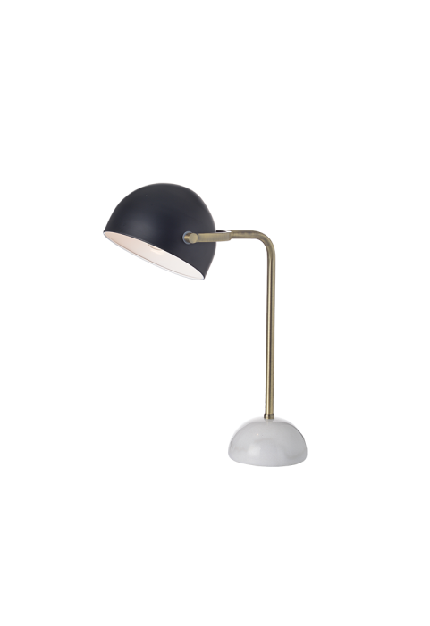 НАСТОЛНА ЛАМПА 1XE27 МЕТАЛ+МРАМОР  35Χ23ΧΗ48CM OCEANUS
