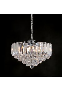 ПЕНДЕЛ GRAPPA / HANGING LAMP 3XE14 ACRYLIC+CHROME METAL Φ38,XH98CM GRAPPA
