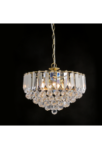 ПЕНДЕЛ GRAPPA / HANGING LAMP 3XE14 ACRYLIC+GOLDEN METAL Φ38,XH98CM GRAPPA