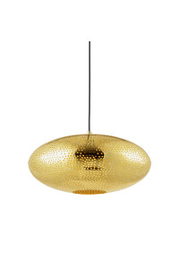 ПЕНДЕЛ 1ΧΕ27 МЕТАЛ МЕСИНГ  Φ40ΧΗ120CM