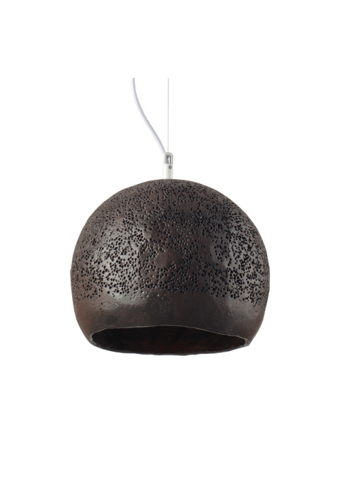 ПЕНДЕЛ 1ΧΕ27 КАФЯВА ГЛИНА Φ25ΧΗ120CM