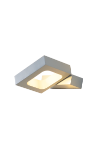 АПЛИКА 6W 3000K СИВ АЛУМИН 14,5X13X3CM CYCLOP