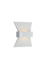 АПЛИКА ЛЕД  6W 3000K СИВ АЛУМИН 20Χ16Χ7CM ELEGANT