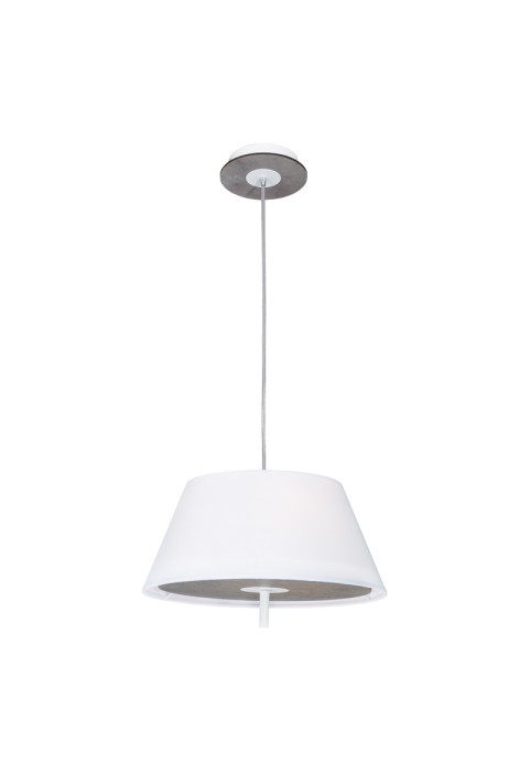 ПОЛИЛЕЙ 3ΧE27 ЦВЯТ ЦИМЕНТ MDF+ БЯЛО АЛУМИН+ПЛАТ Φ40ΧΗ80CM