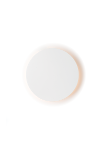 АПЛИК ЛЕД 5W 3000Κ БЯЛО MDF КРЪГ Φ14ΧΗ3,6CM ECLIPSE