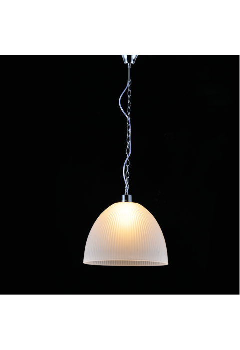  ПЕНДЕЛ MANOLIA / STRIPED GLASS PENDANT Φ38CM 1XE27 MANOLIA