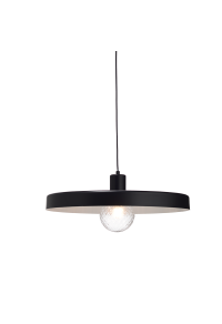 ПЕНДЕЛ ACA LIGHTING /  1XE27 METAL BLACK D50XH120CM DOMENICA