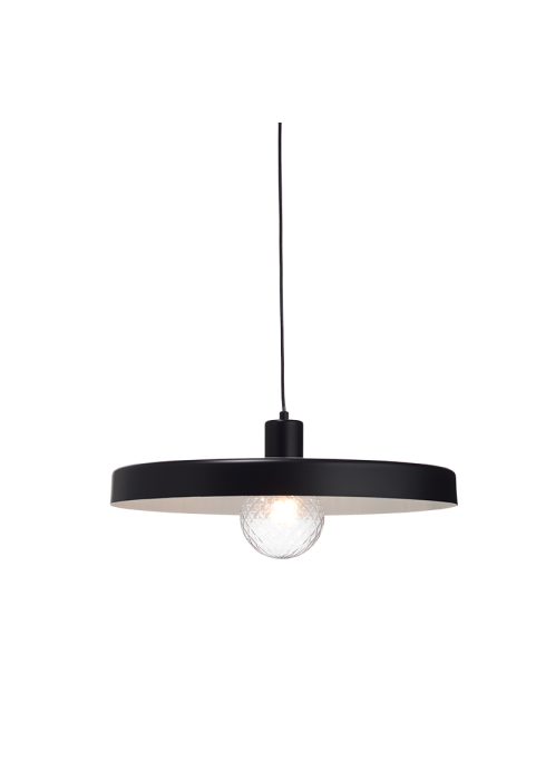 ПЕНДЕЛ ACA LIGHTING /  1XE27 METAL BLACK D50XH120CM DOMENICA