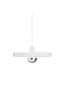 ПЕНДЕЛ 1ΧΕ27 БЯЛ МЕТАЛ Φ50ΧΗ120CM DOMENICA