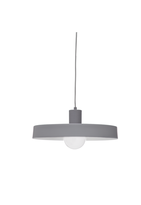 ПЕНДЕЛ ACA LIGHTING / 1XE27 METAL GREY Φ36XH120CM DOMENICA