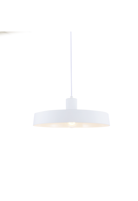 ПЕНДЕЛ 1ΧΕ27 БЯЛ МЕТАЛ Φ36ΧΗ120CM DOMENICA