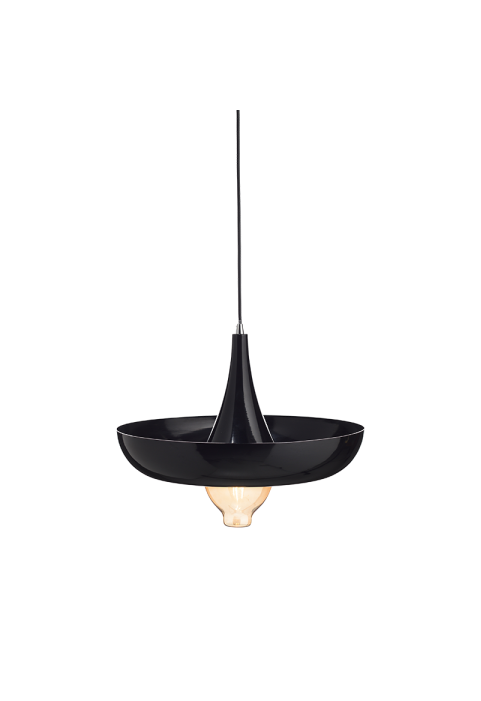 ПЕНДЕЛ 1ΧΕ27 ЧЕРНО МЕТАЛНО Φ40ΧΗ120CM SOBRERO