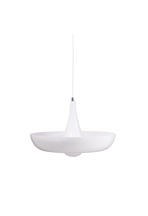 ПЕНДЕЛ 1ΧΕ27 БЯЛ МЕТАЛ Φ40ΧΗ120CM SOBRERO