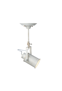 NETTO CEILING 1ΧΕ27 METAL WHITE GOLD PATINΑ 15X17XH38CM POMPEII