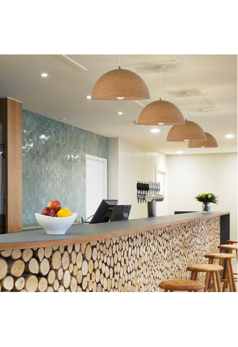 NETTO PENDANT 1XE27 CORK Φ30XH120CM MALIBU