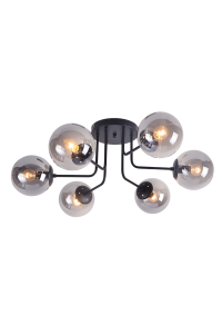 ПЛАФОН BOMBAY / ROOF R/C 6X14 METALLIC BLACK+TINTED GLASS BOMBAY
