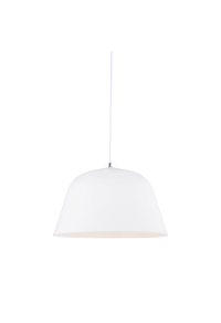 ПЕНДЕЛ  1ΧΕ27 БЯЛ МЕТАЛ Φ40ΧΗ120CM PALLADA