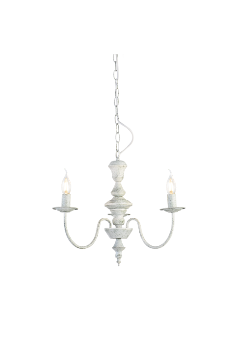ПОЛИЛЕЙ ACA LIGHTING / 5XE14 METAL RED Φ51ΧΗ95CM ACCRA