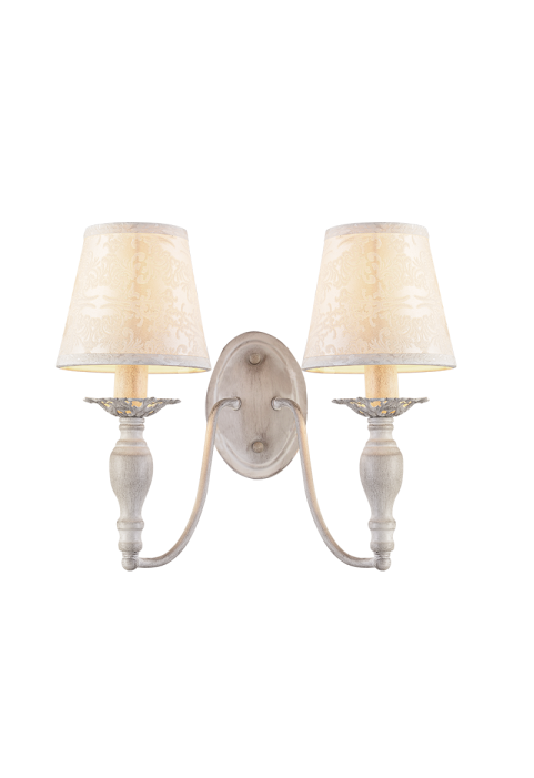 АПЛИК 2ΧΕ14 МЕТАЛНА ПАТИНА БЯЛА/ЧЕРНА + АМПАЗУР KARPATHIA