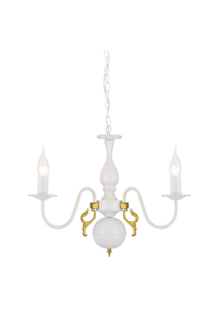 ПЕНДЕЛ 3XE14 METAL PATINΑ GOLD Φ50ΧH93,5CM VELVET