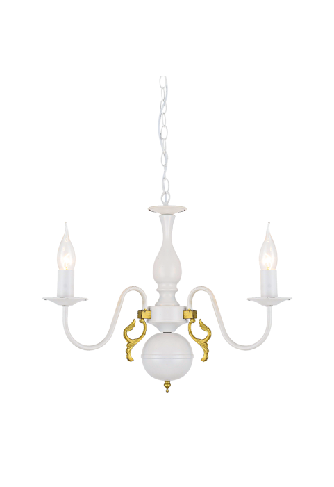 ПЕНДЕЛ 3XE14 METAL PATINΑ GOLD Φ50ΧH93,5CM VELVET