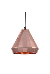 ПЕНДЕЛ 1ΧΕ27 СТЪКЛО БРОНЗОВО Φ22ΧΗ125CM