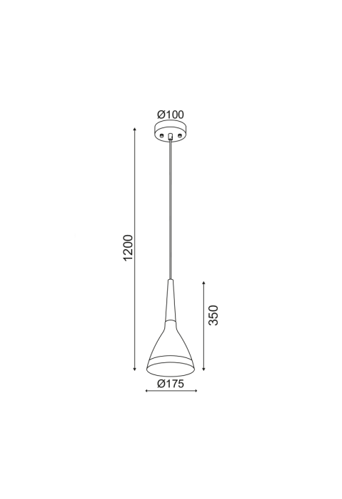 ПЕНДЕЛ 1ΧΕ27 ЦИМЕНТ+ДЪРВО+СМОЛА Φ17,5ΧΗ120 PLASMA