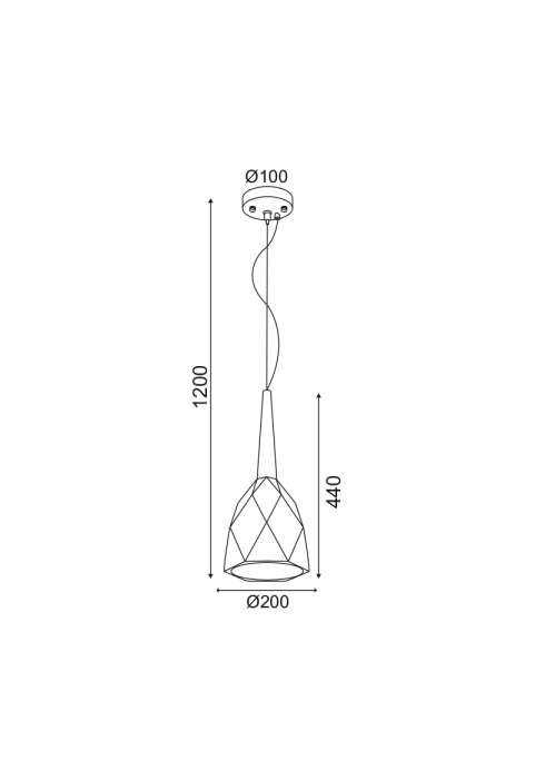 ПЕНДЕЛ 1ΧΕ27 ЦИМЕНТ+ДЪРВО Φ20ΧΗ120CM DIODUS