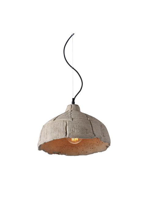 PHASING OUT PENDANT 1XE27 CEMENT Φ31ΧΗ120CM RANGER