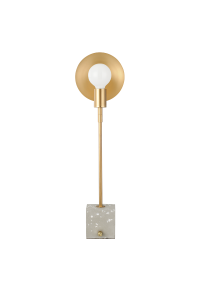 NETTO TABLE LIGHT 1XE27 METALLIC ANTIQUE BRASS 18X10XH60CM GEMINI