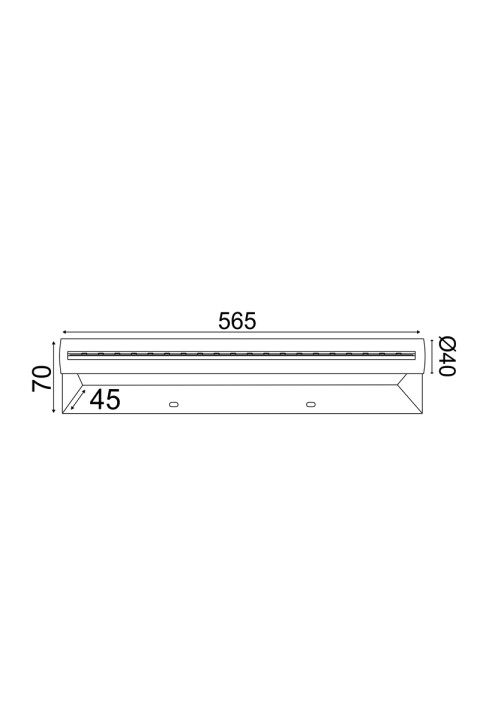 ОСВЕТЛЕНИЕ ЗА СТЕНА ЛЕД SMD 15W 3200K IP44 АКРИЛНИ+МЕТАЛНО 5 TINKI