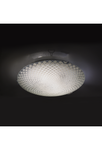 NETTO CEILING GLASS D30CM 2ΧE27 ROUA