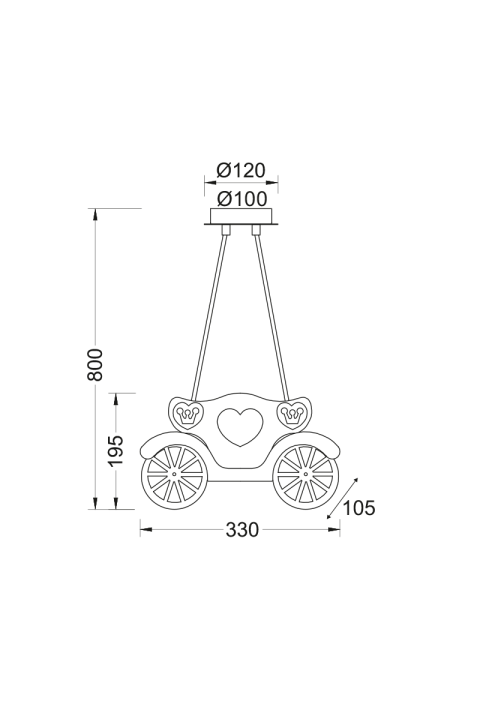 NETTO KIDS TABLE LAMP 2XE27 PRINCE 32Χ13ΧΗ80CM KINGDOM