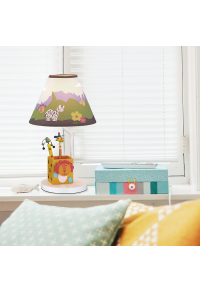 NETTO KIDS TABLE LIGHT 1XE27 PENCILCASE JUNGLE Φ21ΧΗ40CM PAIGNIO