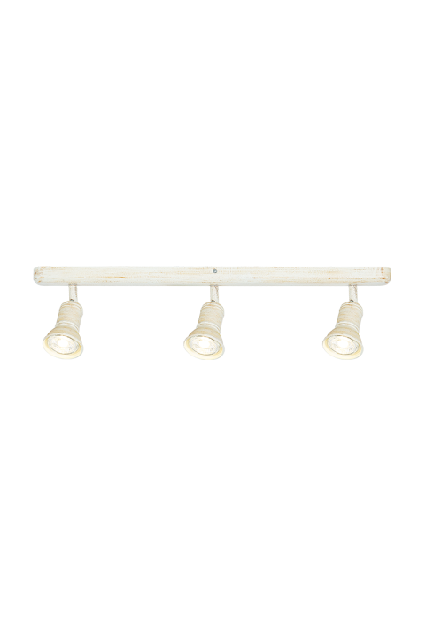 СПОТ BRULEE / WALL MOUNTED LIGHT 3XGU10 ANTIQUE WHITE METAL 56X6,2X12CM BRULEE