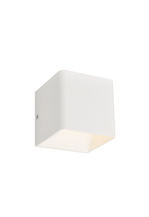 БЯЛА АПЛИКА ЛЕД  UP-DOWN CUBE  1X3W 230V 4000K 2500 NEPHELE