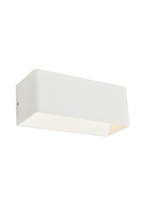 БЯЛА АПЛИКА ЛЕД UP-DOWN PARALLEL 2X3W 230V 3000K  NEPHELE