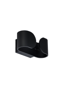 АПЛИК ЛЕД ЧЕРНА ИНДИРЕКТНА 2X3W 230V 3 NEPHELE